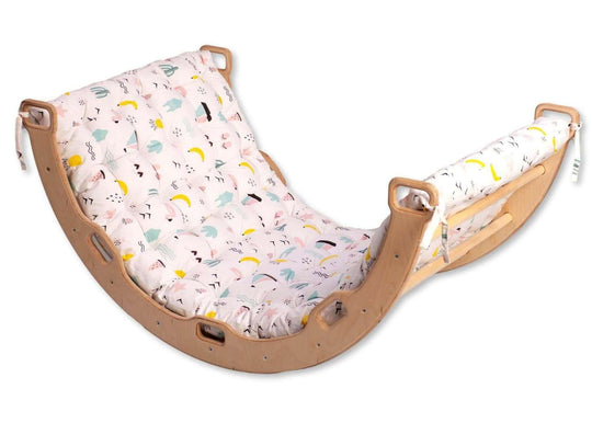 Climbing Arch / Rocker with Pillow Set / Large Size Kidodido