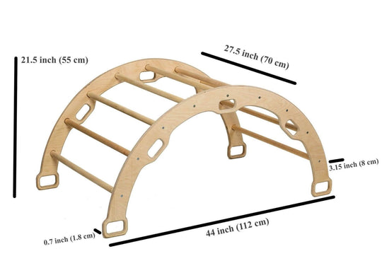 Climbing Arch / Rocker with Pillow Set / Large Size Kidodido