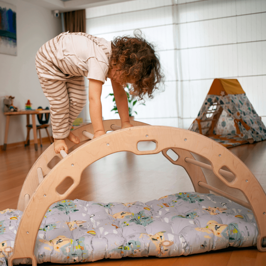 Climbing Arch / Rocker with Pillow Set / Large Size Kidodido