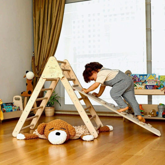 Climbing Triangle and Ramp Set 2-in-1 Kidodido