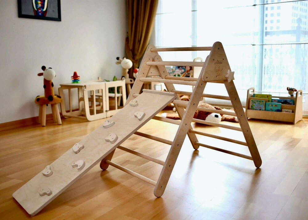 Climbing Triangle and Ramp Set 2-in-1 Kidodido