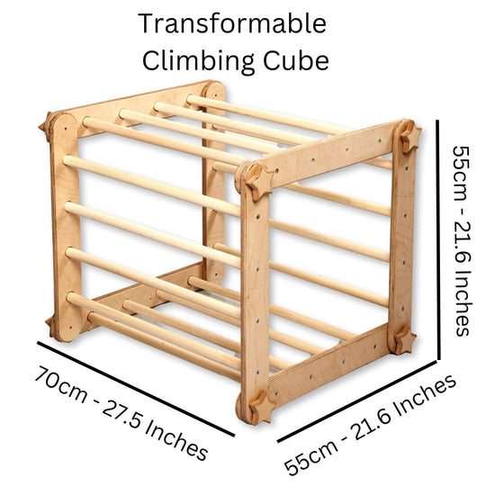 Transformable Climbing Cube with Ramp Kidodido