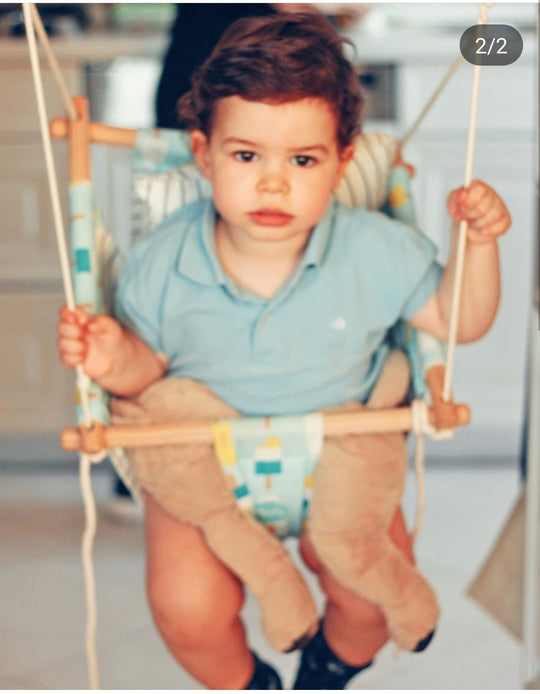 Blue & Blue Popsicle BabySwing CaribHeaven
