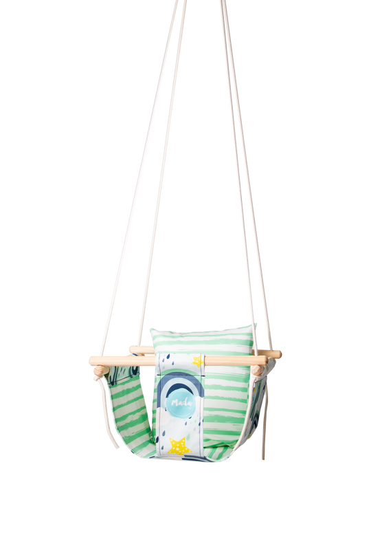 Follow your Rainbow BLUE BabySwing CaribHeaven