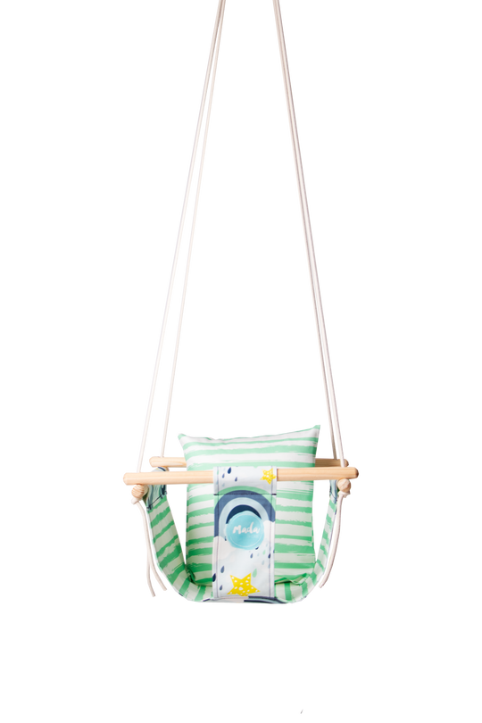 Follow your Rainbow BLUE BabySwing CaribHeaven