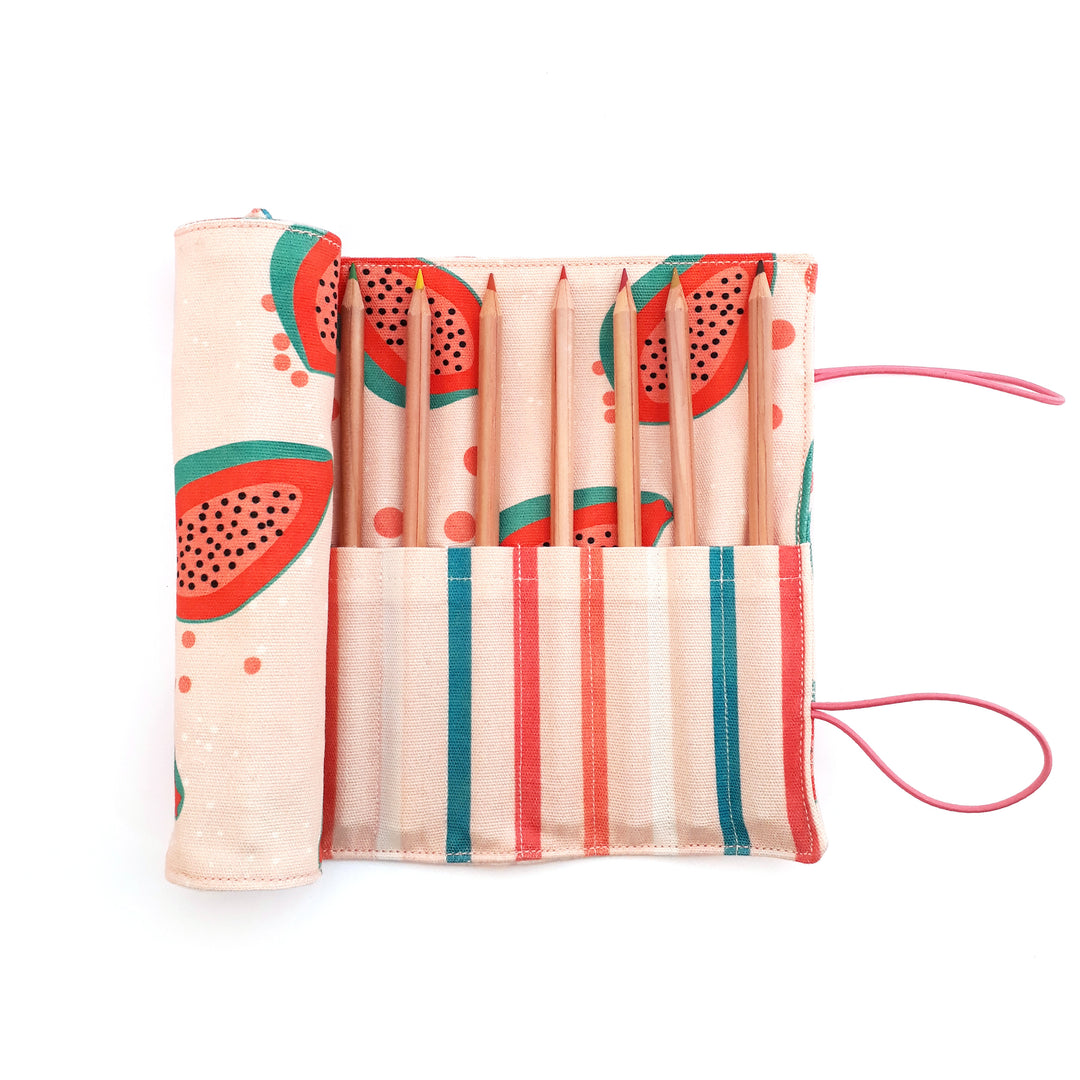 Pencil Case Long Papaya CaribHeaven