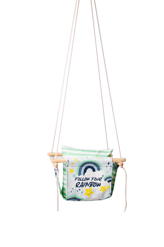 Follow your Rainbow BLUE BabySwing CaribHeaven
