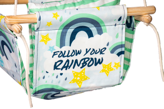 Follow your Rainbow BLUE BabySwing CaribHeaven
