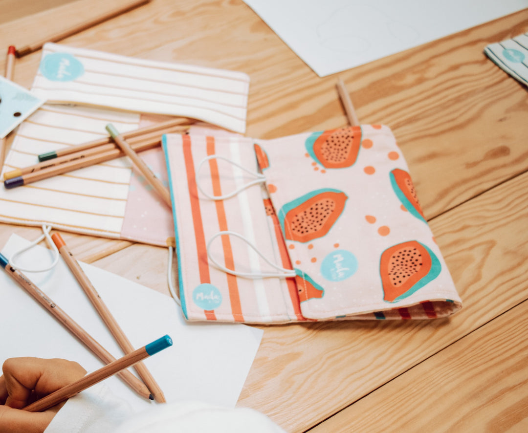 Pencil Case Long Papaya CaribHeaven