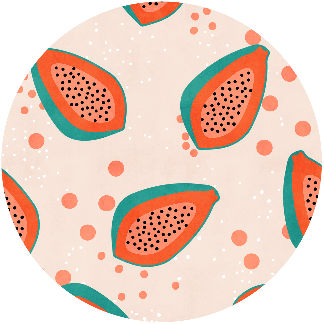 Pencil Case Long Papaya CaribHeaven