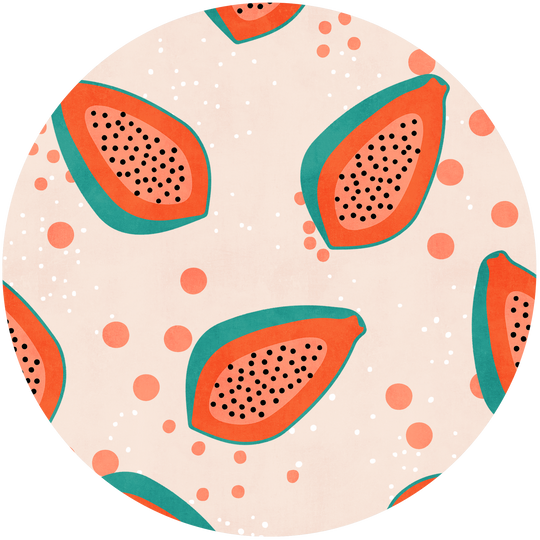 Pencil Case Long Papaya CaribHeaven