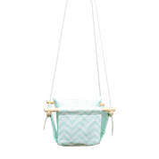Mint Chevron BabySwing CaribHeaven