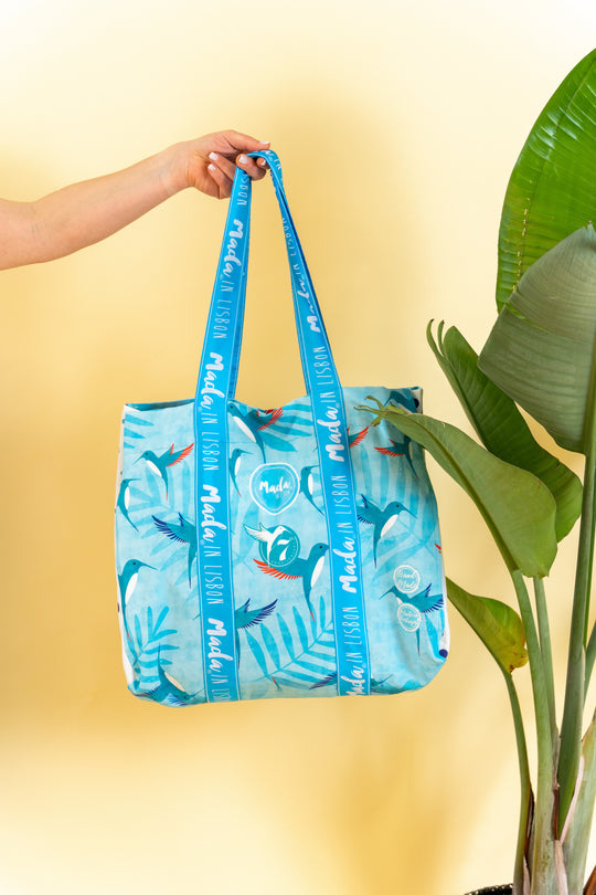 Super Bag Blue HummingBird CaribHeaven