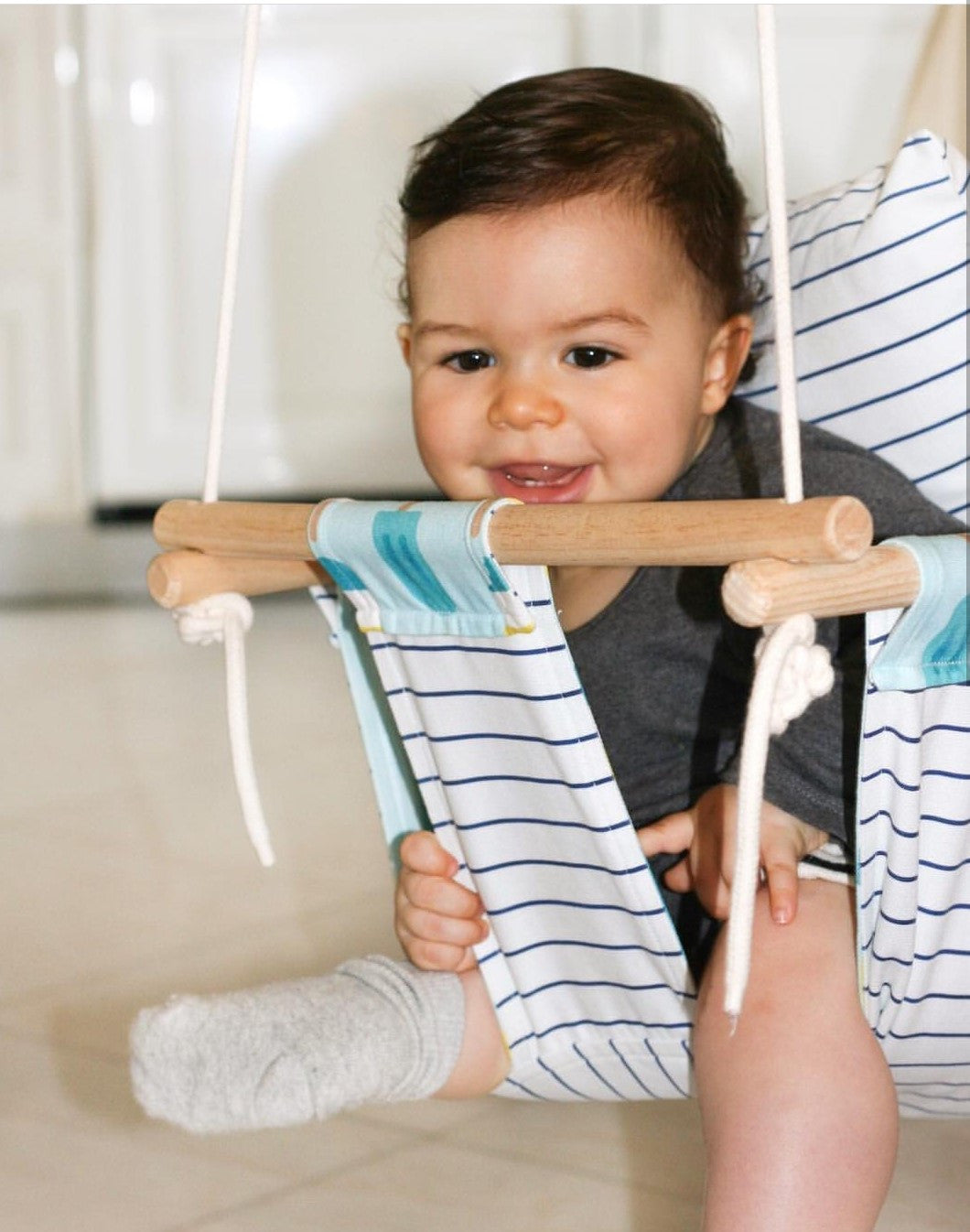 Blue & Blue Popsicle BabySwing CaribHeaven