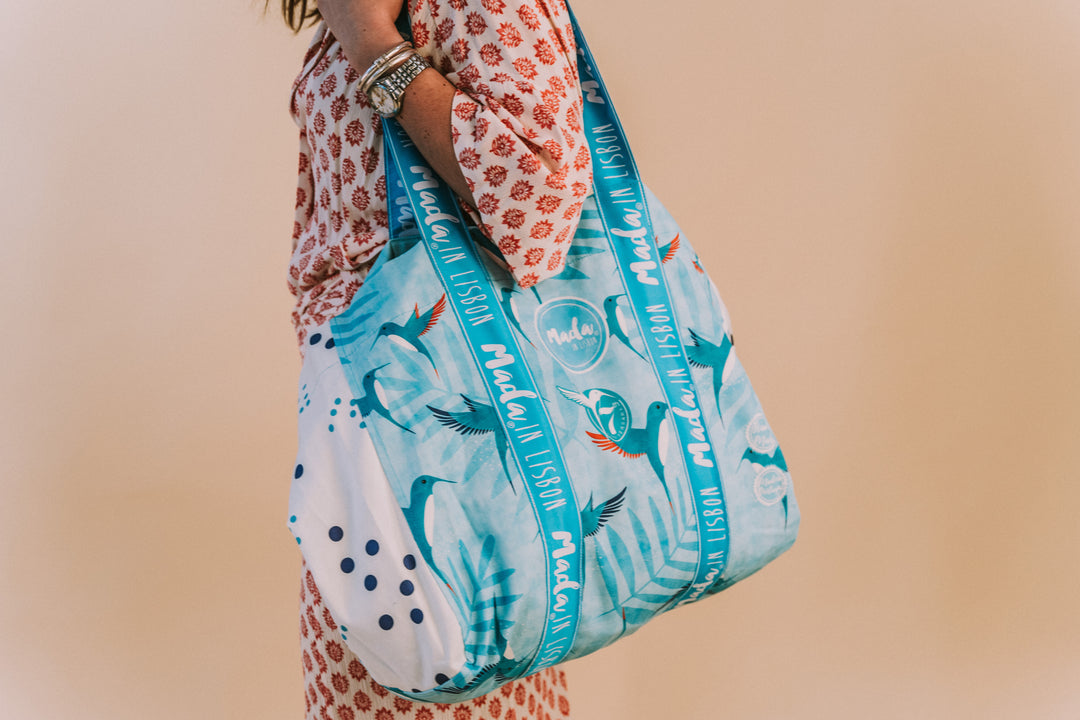 Super Bag Blue HummingBird CaribHeaven