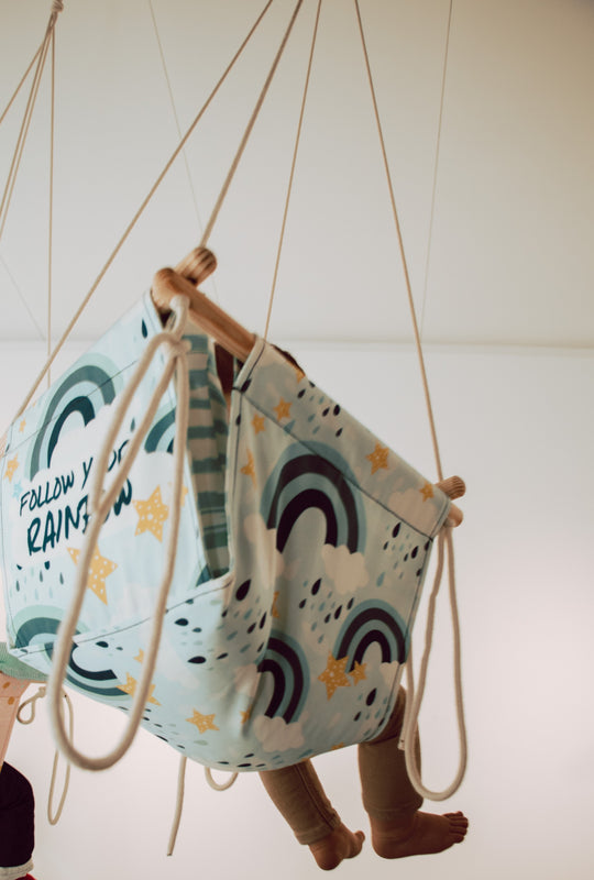 Follow your Rainbow BLUE BabySwing CaribHeaven