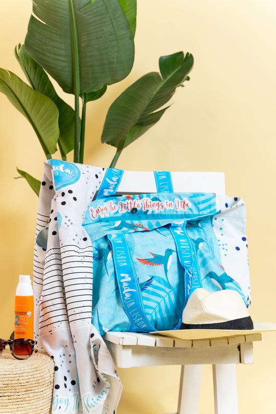Super Bag Blue HummingBird CaribHeaven