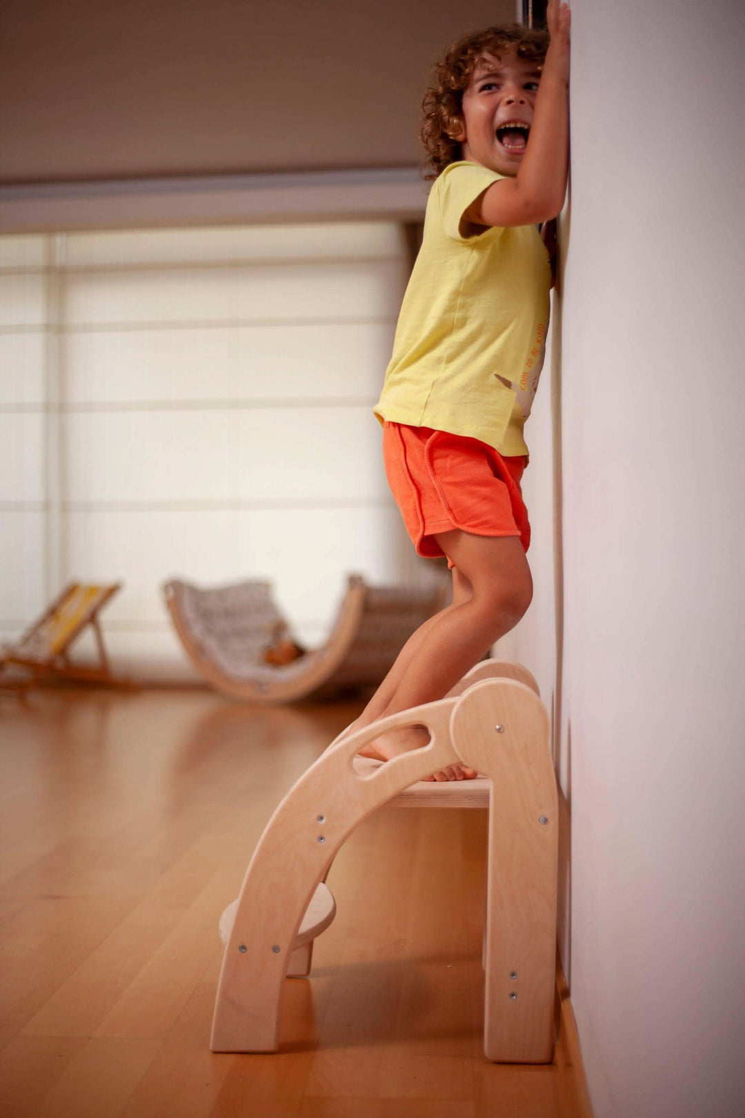 Foldable Montessori Kitchen Step Stool Kidodido