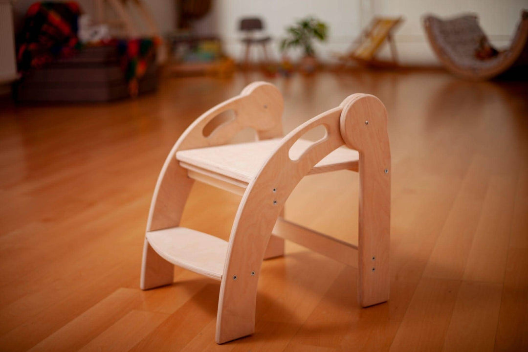 Foldable Montessori Kitchen Step Stool Kidodido