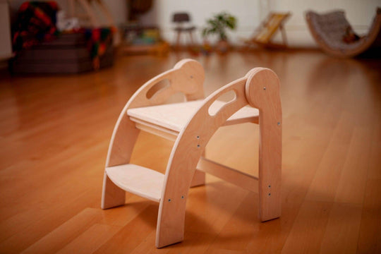 Foldable Montessori Kitchen Step Stool Kidodido