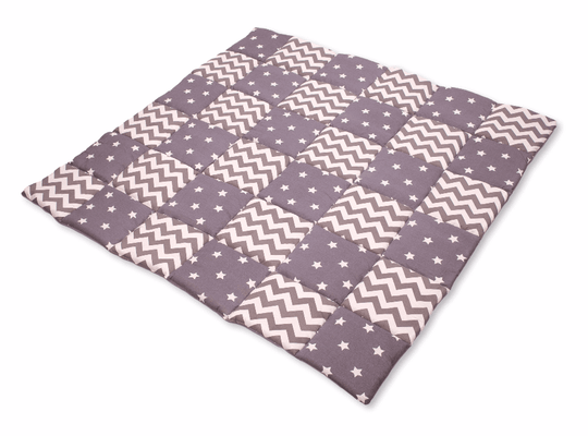 Gray Stars Play Tent and Play Mat Kidodido