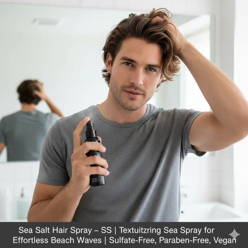 Sea Hair Spray – Texturizing Sea Spray for Effortless Beach Waves | Sulfate-Free, Paraben-Free, Vegan – SS