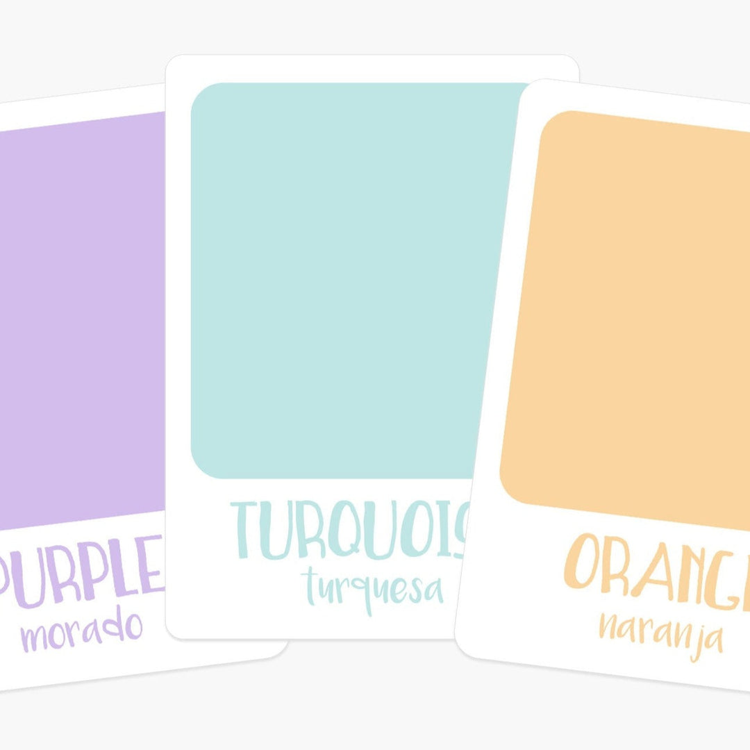 Color Flashcards for Toddlers | Color Recognition Learning Cards for Preschoolers GoodnightFox