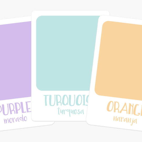 Color Flashcards for Toddlers | Color Recognition Learning Cards for Preschoolers GoodnightFox