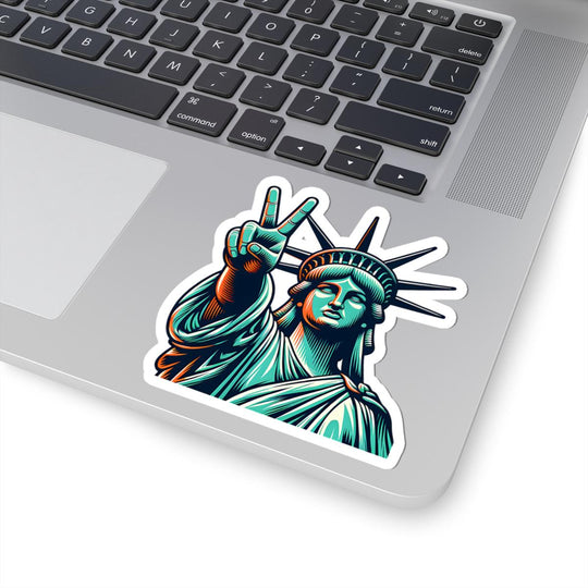 ColorFlow | Statue of Liberty Peace Vinyl Sticker for Water Bottles Laptops Cars | NYC Freedom Art Waterproof Decal Etsy
