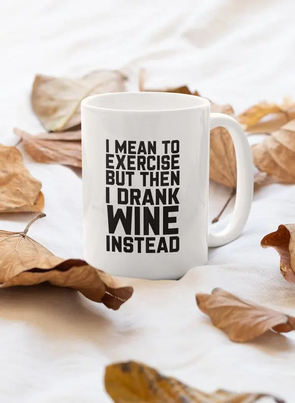 I Mean To Exercise Mug Merchmallow