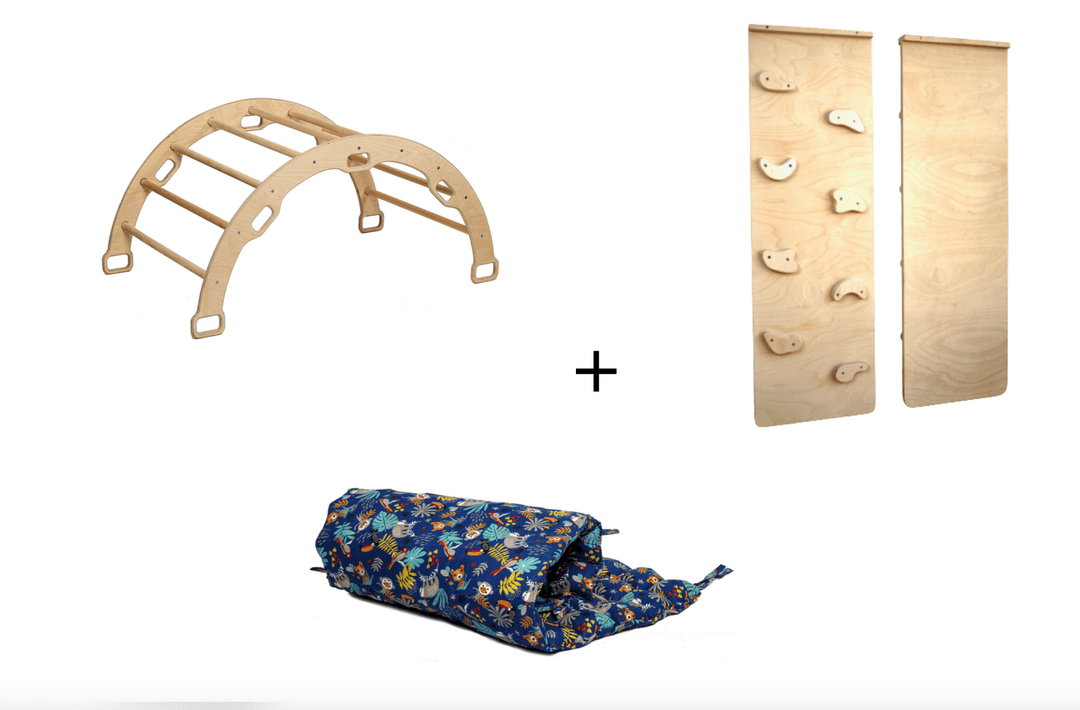 Montessori Arch Rocker with Ramp and Pillow Kidodido