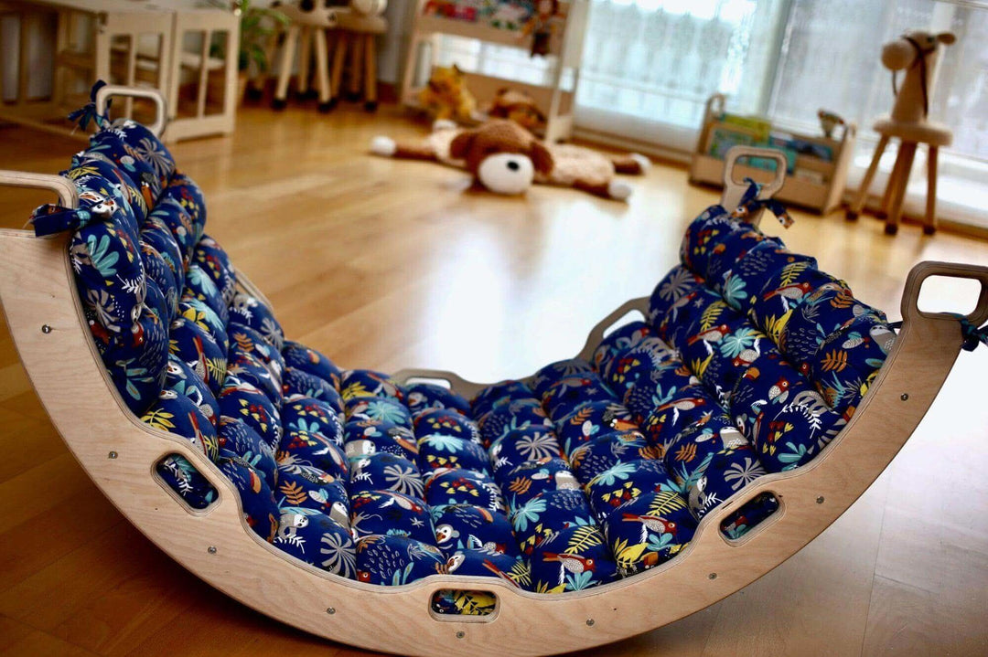 Montessori Arch Rocker with Ramp and Pillow Kidodido