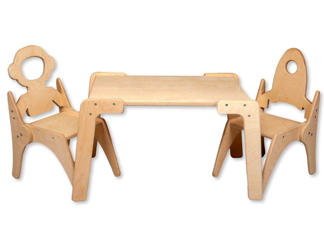Montessori Table and Chair Set Kidodido