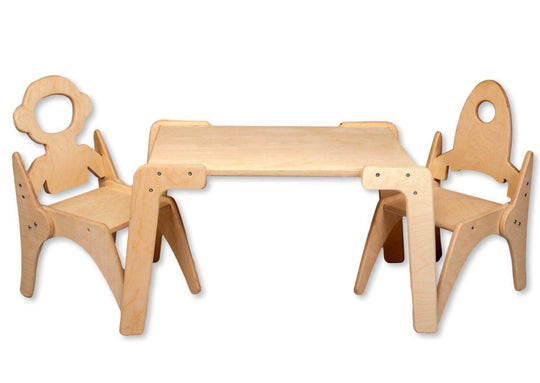 Montessori Table and Chair Set Kidodido