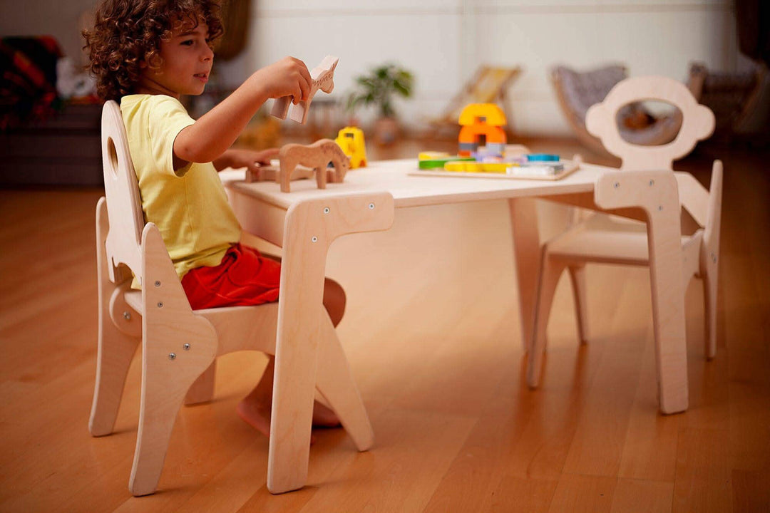 Montessori Table and Chair Set Kidodido