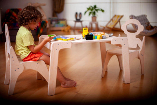 Montessori Table and Chair Set Kidodido