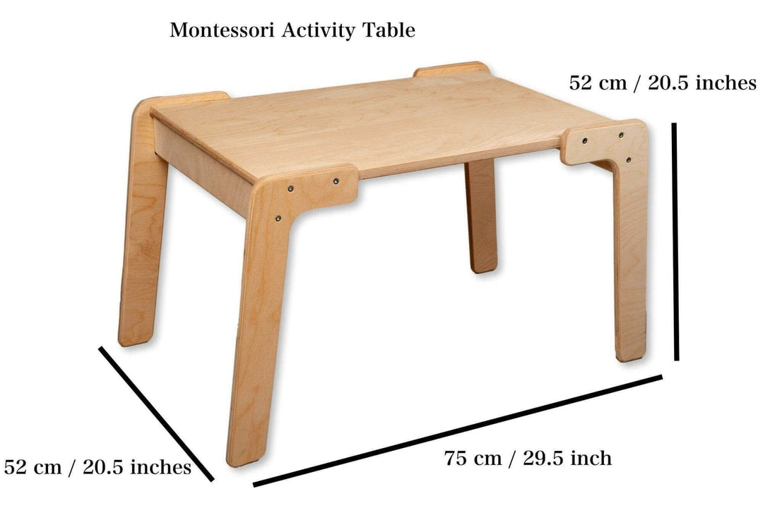 Montessori Table and Chair Set Kidodido