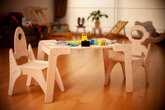 Montessori Table and Chair Set Kidodido
