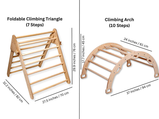 Montessori Climbing Set 5 Pieces | Indoor Playset Kidodido