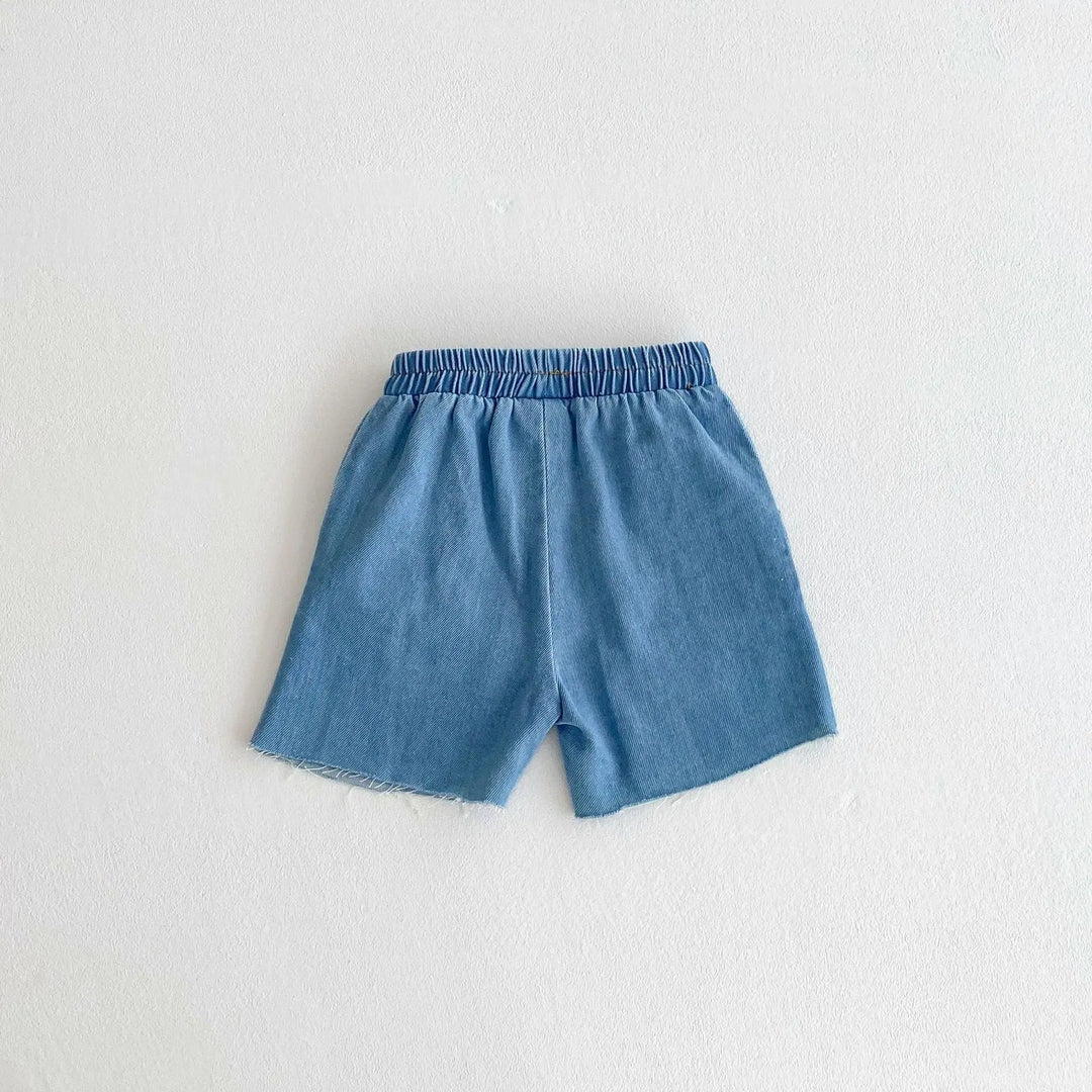 Summer Arrival Kids Unisex Denim Casual Style Shorts MyKids-USA