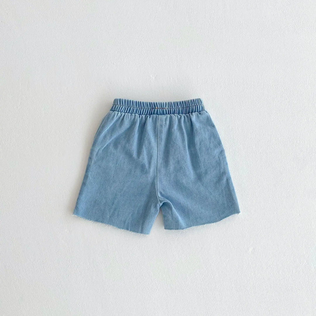 Summer Arrival Kids Unisex Denim Casual Style Shorts MyKids-USA