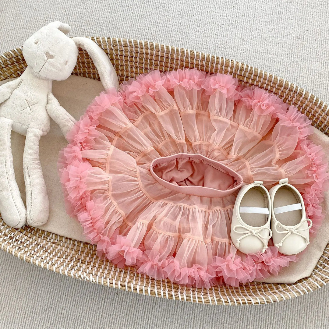 Summer Arrival Baby Girl Thin Mesh Tutu Skirt Breathable Skirt MyKids-USA