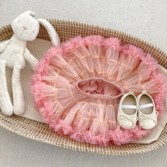 Summer Arrival Baby Girl Thin Mesh Tutu Skirt Breathable Skirt MyKids-USA