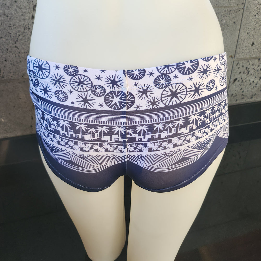Loco Boutique Woman's Waikiki Fireworks Boyshorts Loco Boutique