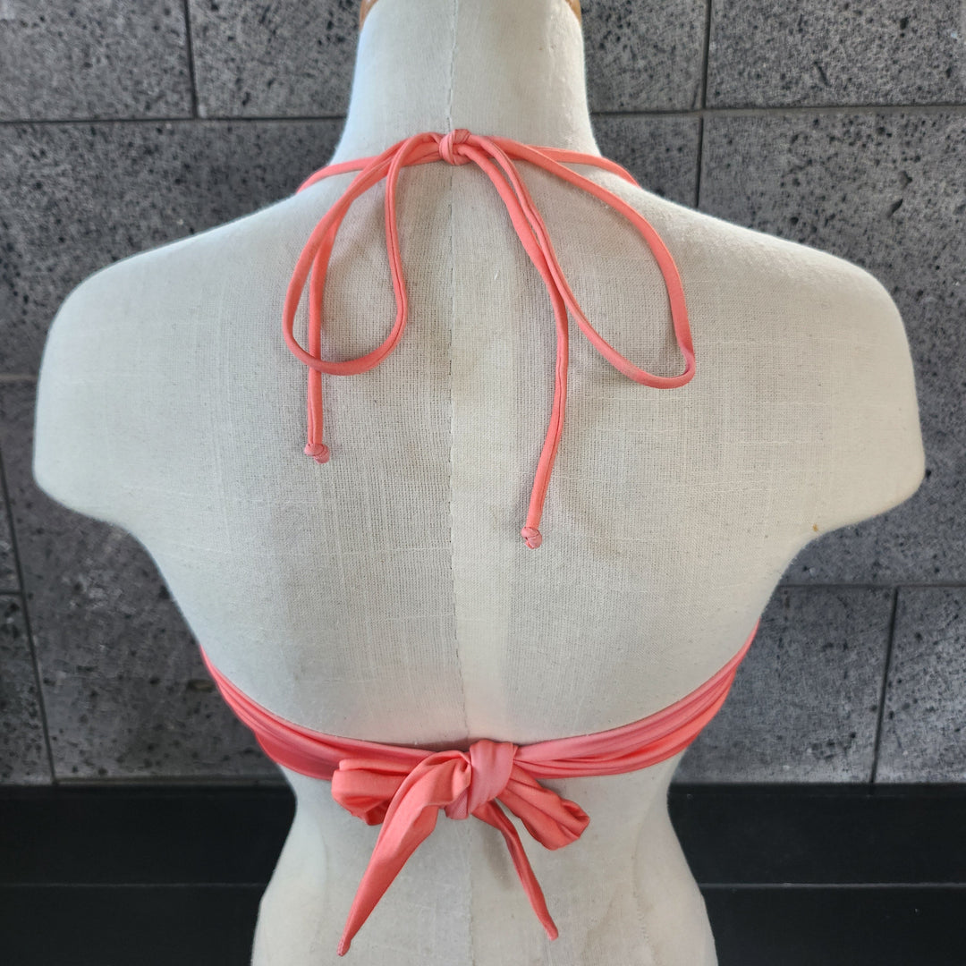 Loco Boutique Tropical Bird Long Flounce Bandeau Loco Boutique