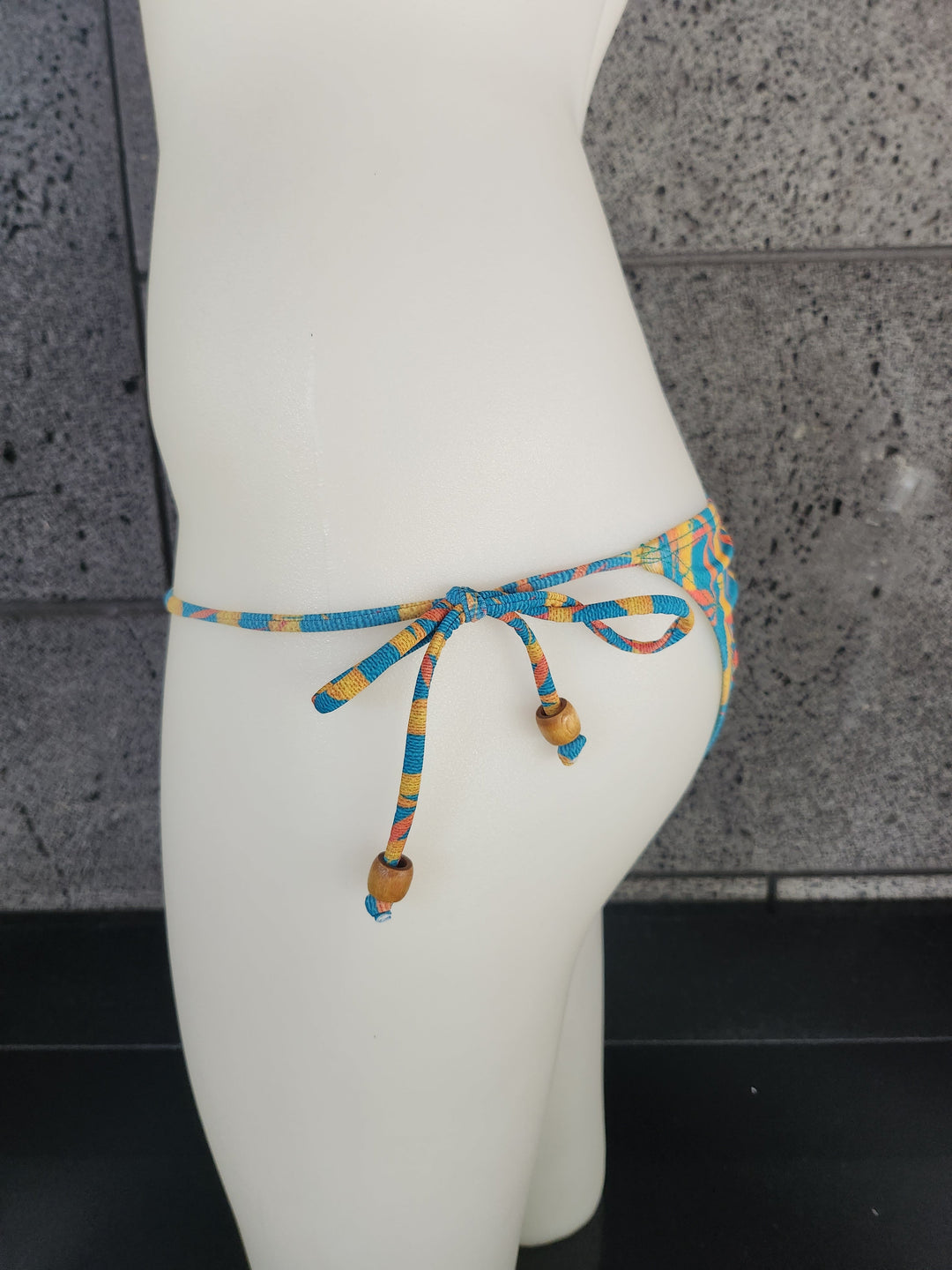 Loco Boutique Bamboo Cinched Back Side Ties Loco Boutique