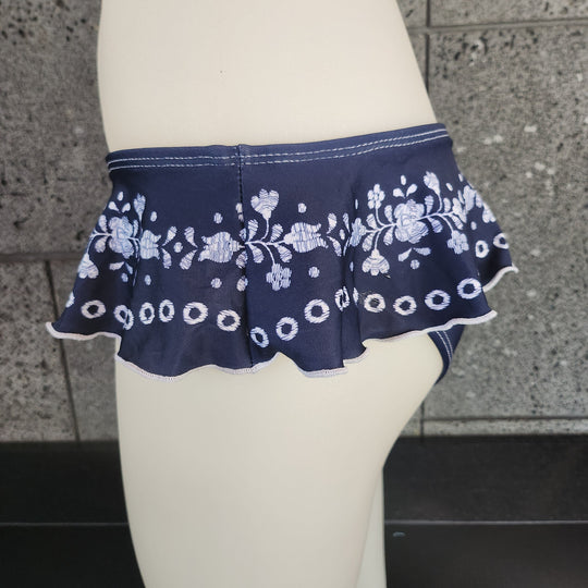 Loco Boutique Loco Broidery Skirted Swim Bottom Loco Boutique