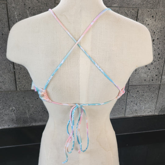 Sea Life Flounce Crop Top Loco Boutique