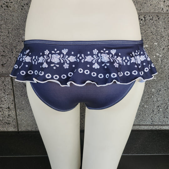 Loco Boutique Loco Broidery Skirted Swim Bottom Loco Boutique