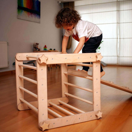 Transformable Climbing Cube with Ramp Kidodido